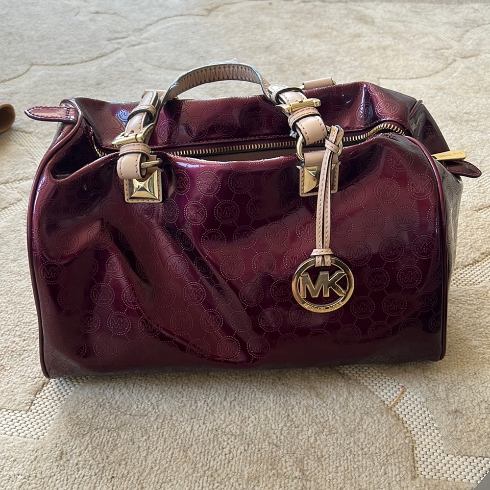 Maroon Michael Kors